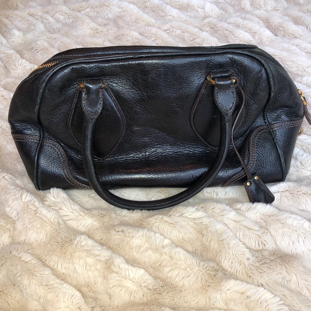 Vintage Prada Leather Purse - Picture 5 of 16